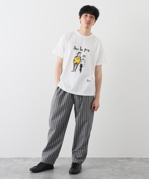 B.C STOCK(ベーセーストック)の「green murakami S/S-Tシャツ((スーツ)(Tシャツ/カットソー・メンズ・ホワイト・MEDIUM/LARGE)」の3枚目の写真