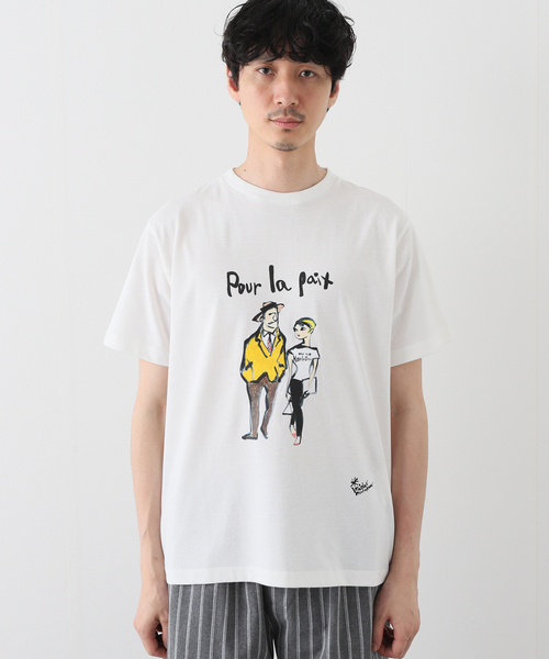 B.C STOCK(ベーセーストック)の「green murakami S/S-Tシャツ((スーツ)(Tシャツ/カットソー・メンズ・ホワイト・MEDIUM/LARGE)」の4枚目の写真