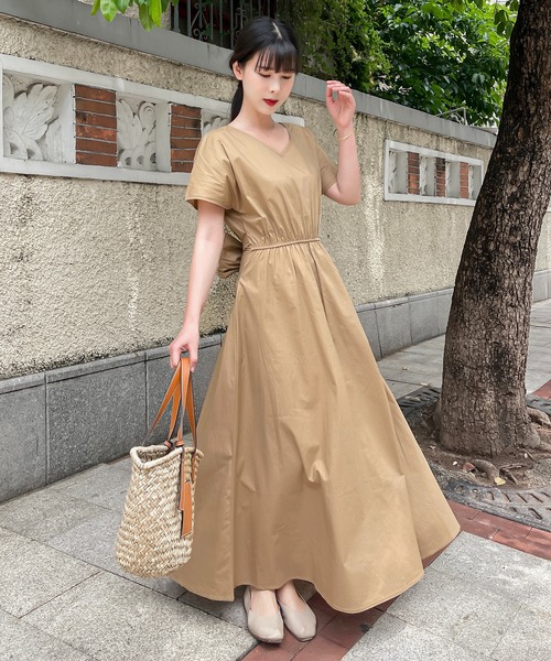 FREE STYLISTS（フリー スタイリスト）の「ウエストリボン2WAYマキシ丈