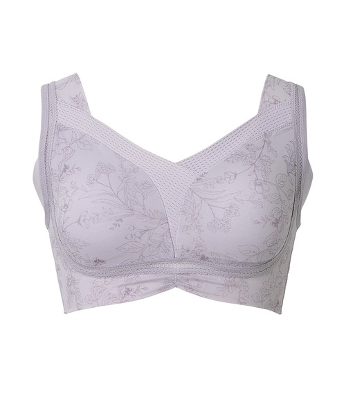 BRADELIS NEWYORK（ブラデリスニューヨーク）の「ゆきねえモアソフト快適ホールドブラ ブラデリス 補正下着 補整 ブラレット（ブラジャー・レディース・オレンジ系その他/グレイッシュベージュ/チャコール/グリーン系その他/パープル系その他・S/M/L/3L/LL/4L/5L）」の13枚目の写真