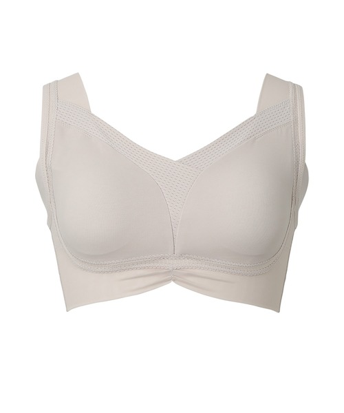 BRADELIS NEWYORK（ブラデリスニューヨーク）の「ゆきねえモアソフト快適ホールドブラ ブラデリス 補正下着 補整 ブラレット（ブラジャー・レディース・オレンジ系その他/グレイッシュベージュ/チャコール/グリーン系その他/パープル系その他・S/M/L/3L/LL/4L/5L）」の17枚目の写真