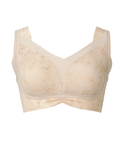 BRADELIS NEWYORK（ブラデリスニューヨーク）の「ゆきねえモアソフト快適ホールドブラ ブラデリス 補正下着 補整 ブラレット（ブラジャー・レディース・オレンジ系その他/グレイッシュベージュ/チャコール/グリーン系その他/パープル系その他・S/M/L/3L/LL/4L/5L）」の21枚目の写真