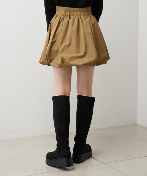 Chico（チコ）の「【2022AW】バルーンミニスカート（スカート・レディース・ブラック/ベージュ/グリーン・FREE）」の15枚目の写真