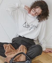 【Comfort Colors】NEWYORKロゴオーバーサイズロンT