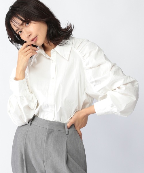 ほぼ新品＊BARNYARDSTORM スリーブストラップコート 上品見え 大人 ほぼ新品＊BARNYARDSTORM スリーブストラップコート 上品見え