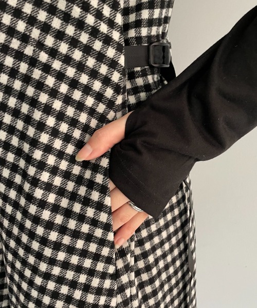 Gramicci（グラミチ）の「【GRAMICCI/グラミチ】WOOL TENT DRESS（ワンピース・レディース・ブラック/グレー/チャコールグレー・SMALL/MEDIUM）」の10枚目の写真