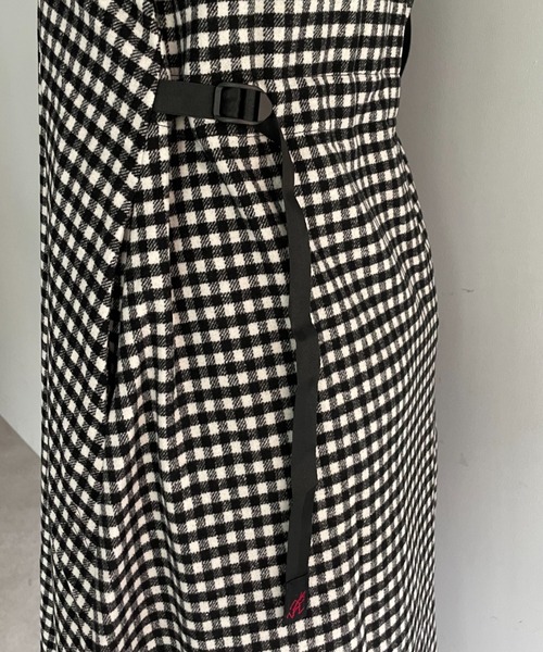 Gramicci（グラミチ）の「【GRAMICCI/グラミチ】WOOL TENT DRESS（ワンピース・レディース・ブラック/グレー/チャコールグレー・SMALL/MEDIUM）」の11枚目の写真