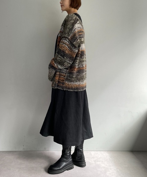 Gramicci（グラミチ）の「【GRAMICCI/グラミチ】WOOL TENT DRESS（ワンピース・レディース・ブラック/グレー/チャコールグレー・SMALL/MEDIUM）」の19枚目の写真