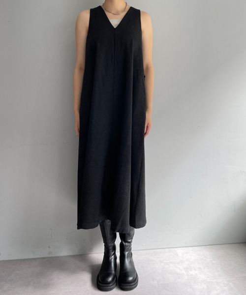 Gramicci（グラミチ）の「【GRAMICCI/グラミチ】WOOL TENT DRESS（ワンピース・レディース・ブラック/グレー/チャコールグレー・SMALL/MEDIUM）」の21枚目の写真