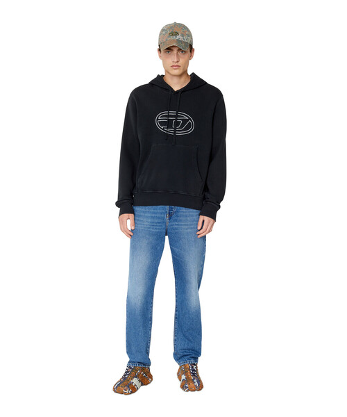 DIESEL（ディーゼル）の「メンズ ロゴ パーカー（パーカー・メンズ・ライトブルー/ブラック/グレー・LARGE/MEDIUM/SMALL/X-LARGE/X-SMALL/XX-LARGE/XXX-LARGE）」の17枚目の写真