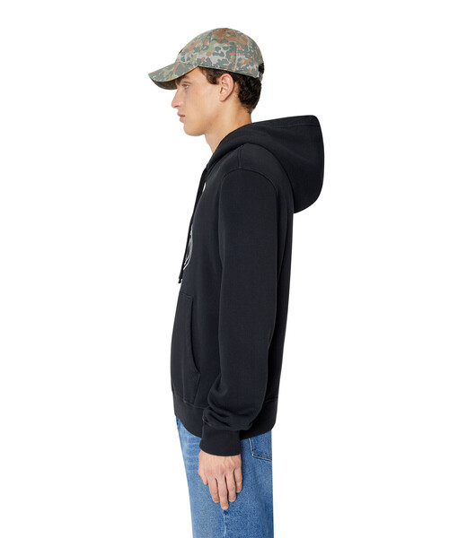 DIESEL（ディーゼル）の「メンズ ロゴ パーカー（パーカー・メンズ・ライトブルー/ブラック/グレー・LARGE/MEDIUM/SMALL/X-LARGE/X-SMALL/XX-LARGE/XXX-LARGE）」の20枚目の写真