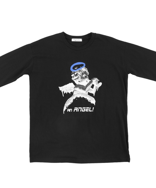 Figments（フィグメンツ）の「ANANGELロンT（Tシャツ/カットソー・レディース・ホワイト/ブラック・FREE）」の6枚目の写真