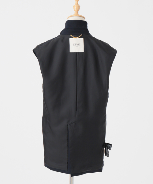 ウールトリコチンオーナメントボタンベスト journal standard L'essage（ジャーナルスタンダードレサージュ）の