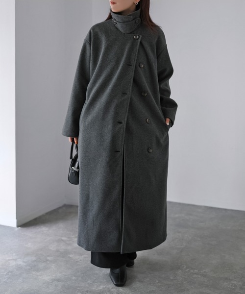 Riberry（リベリー）の「3Wayカラーロングコート（ステンカラーコート