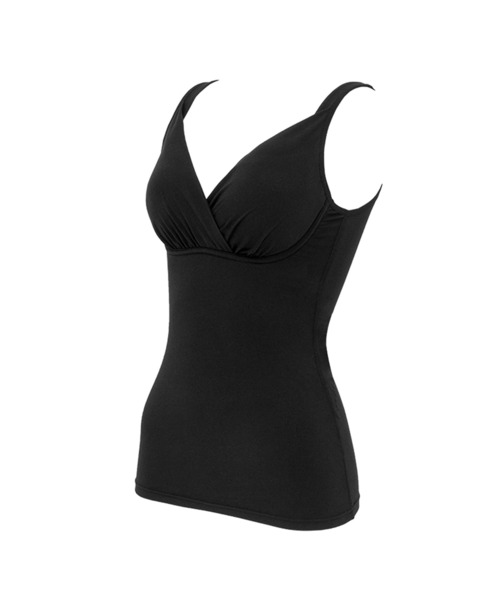 BRADELIS NEWYORK（ブラデリスニューヨーク）の「ブラデリス オールインワンブラキャミ 補整 補正 ノンワイヤー ブラトップ（インナーウェア/肌着・レディース・ブラック/グレイッシュベージュ/ピンク系その他・S/M/L/LL/3L）」の6枚目の写真