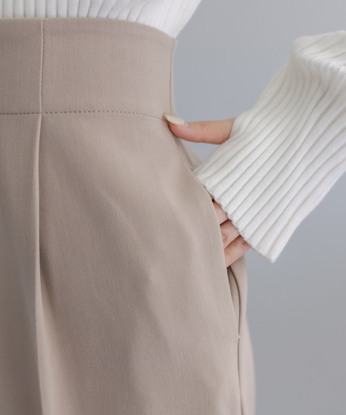 mystic（ミスティック）の「【サイズ展開あり】ZIPワイドパンツ（その他パンツ・レディース・チャコールグレー/ブラック/ベージュ・1/2）」の21枚目の写真