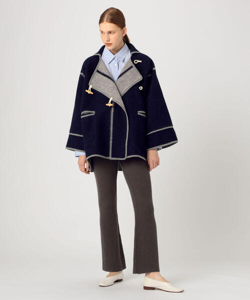 TOMORROWLAND （トゥモローランド）の「Elisabeth Stray Pedersen ONTHELINE DUFFLE ジャケット（ダッフルコート・レディース・ブルー系その他4・S）」の2枚目の写真