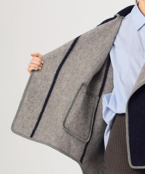 TOMORROWLAND （トゥモローランド）の「Elisabeth Stray Pedersen ONTHELINE DUFFLE ジャケット（ダッフルコート・レディース・ブルー系その他4・S）」の9枚目の写真