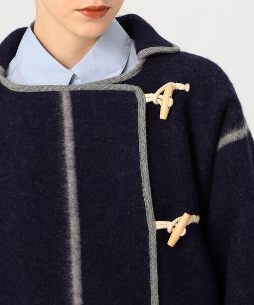 TOMORROWLAND （トゥモローランド）の「Elisabeth Stray Pedersen ONTHELINE DUFFLE ジャケット（ダッフルコート・レディース・ブルー系その他4・S）」の4枚目の写真