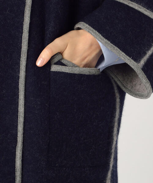 TOMORROWLAND （トゥモローランド）の「Elisabeth Stray Pedersen ONTHELINE DUFFLE ジャケット（ダッフルコート・レディース・ブルー系その他4・S）」の8枚目の写真