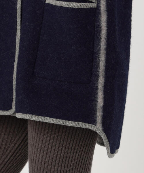 TOMORROWLAND （トゥモローランド）の「Elisabeth Stray Pedersen ONTHELINE DUFFLE ジャケット（ダッフルコート・レディース・ブルー系その他4・S）」の13枚目の写真