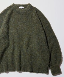 FREAK'S STORE | WEB限定 ビッグシルエット ループヤーン クルーネックニット/プルオーバーセーター(ニット/セーター)