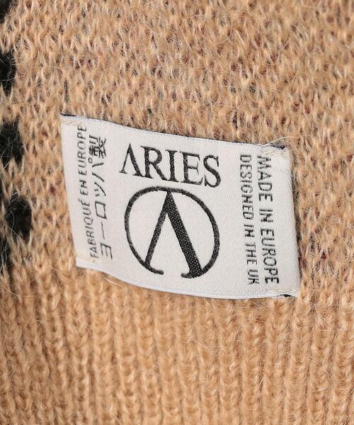 ARIES(アリーズ)の「<ARIES> PRAID CREW NECK KNIT/ニット(ニット/セーター・メンズ・ベージュ・M/L)」の8枚目の写真