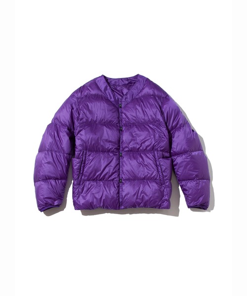 F/CE. (エフシーイー)の「F/CE. REVERSIBLE DOWN CARDIGAN / エフシーイー リバーシブルダウンカーディガン(ダウンジャケット/コート・メンズ・パープル/オレンジ/セージグリーン/ブラック・MEDIUM/LARGE/SMALL)」の3枚目の写真