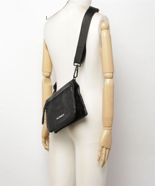 ALLSAINTS（オールセインツ）の「FOLDOVER LEATHER CROSSBODY BAG