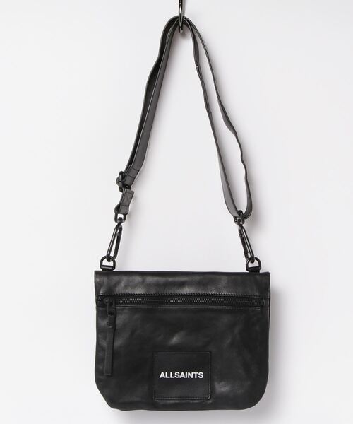 ALLSAINTS（オールセインツ）の「FOLDOVER LEATHER CROSSBODY BAG