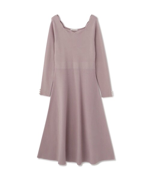 PROPORTION BODY DRESSING（プロポーションボディドレッシング）の「スカラカットニットワンピ / 1213140105（ワンピース・レディース・ダークグレー/グレー/パープル・SMALL/MEDIUM）」の10枚目の写真