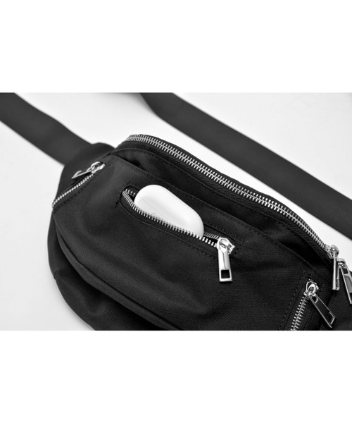 DEVICE(デバイス)の「Rename ZIP デザイン ウエストバッグ/ボディバッグ(ボディバッグ/ウエストポーチ・メンズ・ブラック・FREE)」の19枚目の写真