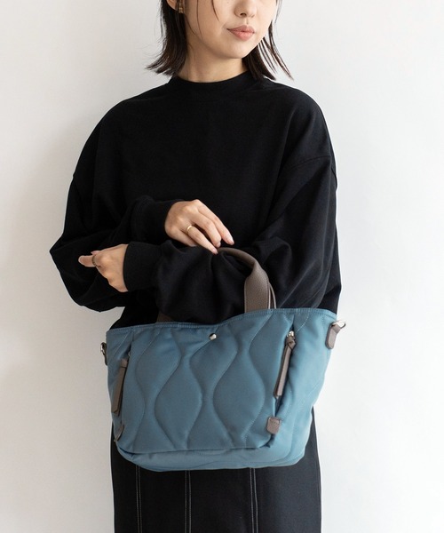 【セール】キルティング2wayコンビトートバッグ（トートバッグ）｜VitaFelice（ヴィータフェリーチェ） 5,676円