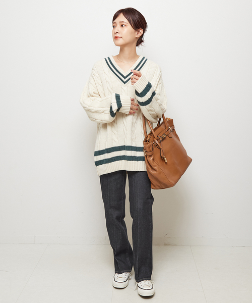 RED CARD TOKYO（レッドカード）の「【RED CARD/レッドカード】 Marmalade Midrise（デニムパンツ・レディース・コバルトブルー/ネイビー・23/24/25/26/22）」の3枚目の写真