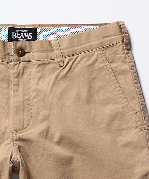 BEAMS(ビームス)の「BEAMS / ベーシック チノ ショーツ(その他パンツ・メンズ・インディゴブルー/ホワイト/ブラック/ベージュ/ブルー/ネイビー・X-LARGE/SMALL/MEDIUM/LARGE)」の9枚目の写真