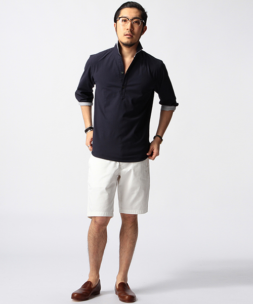 BEAMS(ビームス)の「BEAMS / ベーシック チノ ショーツ(その他パンツ・メンズ・インディゴブルー/ホワイト/ブラック/ベージュ/ブルー/ネイビー・X-LARGE/SMALL/MEDIUM/LARGE)」の14枚目の写真