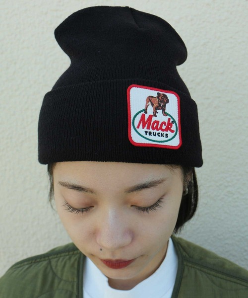 AMERICAN NEEDLE（アメリカンニードル）の「LAIDBACK / American Needle アメリカンニードル AN ORIGINAL KNIT CAP（ニットキャップ/ビーニー・レディース・ブラック系その他・FREE）」の4枚目の写真