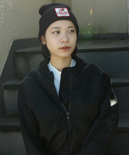 AMERICAN NEEDLE（アメリカンニードル）の「LAIDBACK / American Needle アメリカンニードル AN ORIGINAL KNIT CAP（ニットキャップ/ビーニー・レディース・ブラック系その他・FREE）」の6枚目の写真