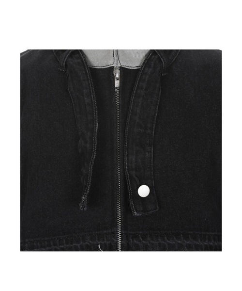 SURGERY(サージェリー)の「【SURGERY / サージェリー】surgery rebuild denim biker jacket / denim jacket デニムジャケット デニムセットアップ(デニムジャケット・メンズ・ブルー/ブラック・M)」の6枚目の写真