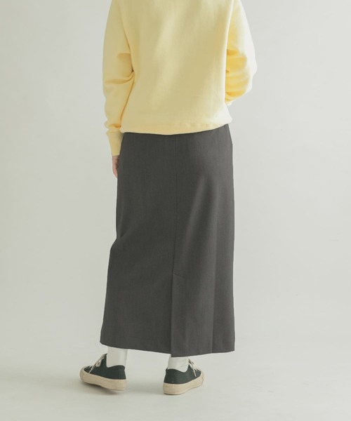 FORK&SPOON(フォークアンドスプーン)の「FORK&SPOON TRストレートスカート(スカート・レディース・グレー/ネイビー・1/2)」の19枚目の写真