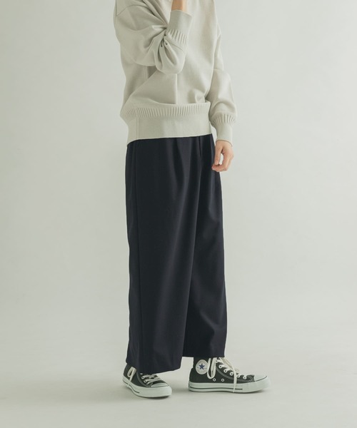 FORK&SPOON(フォークアンドスプーン)の「FORK&SPOON TRストレートスカート(スカート・レディース・グレー/ネイビー・1/2)」の15枚目の写真