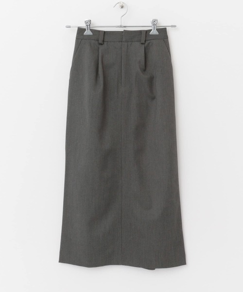 FORK&SPOON(フォークアンドスプーン)の「FORK&SPOON TRストレートスカート(スカート・レディース・グレー/ネイビー・1/2)」の8枚目の写真