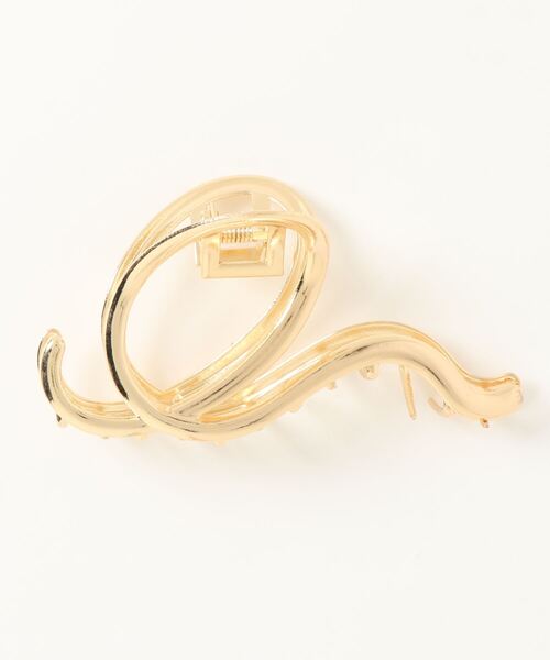 Jasmine Grandiflorum（ジャスミングランディフローラム）の「【Jasmine】アンニュイヘアクリップ（バレッタ/ヘアクリップ・レディース・シルバー/ゴールド・FREE）」の5枚目の写真