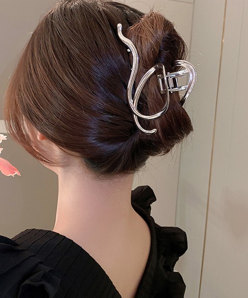 Jasmine Grandiflorum（ジャスミングランディフローラム）の「【Jasmine】アンニュイヘアクリップ（バレッタ/ヘアクリップ・レディース・シルバー/ゴールド・FREE）」の15枚目の写真