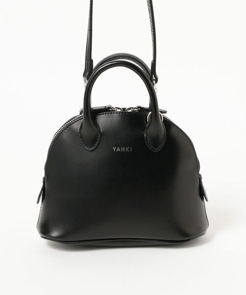 Ray BEAMS（レイビームス）の「YAHKI / YH-542 SMALL ショルダーバッグ（ショルダーバッグ・レディース・ブラック/グリーン系その他2・ONE SIZE）」の5枚目の写真