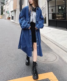 Figments | オーバーデニムカバーオール(カバーオール)