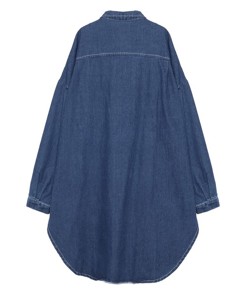 Figments（フィグメンツ）の「オーバーデニムカバーオール（カバーオール・レディース・インディゴブルー・FREE）」の5枚目の写真