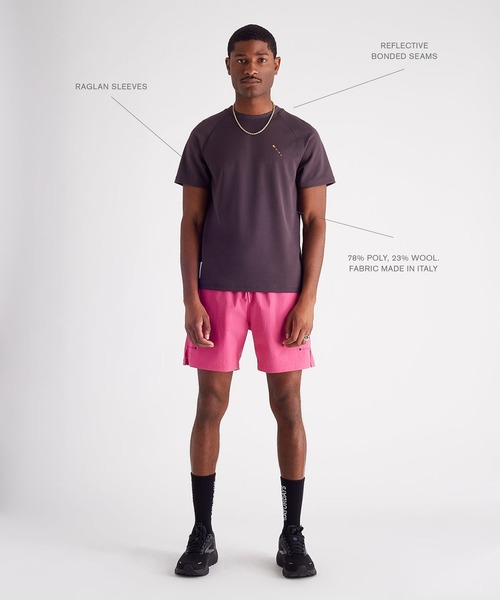 Saturdays NYC（サタデーズ ニューヨークシティ ）の「All Terrain Lightweight SS Top（Tシャツ/カットソー・メンズ・ブラック/ミント・L/M/S/XL）」の11枚目の写真