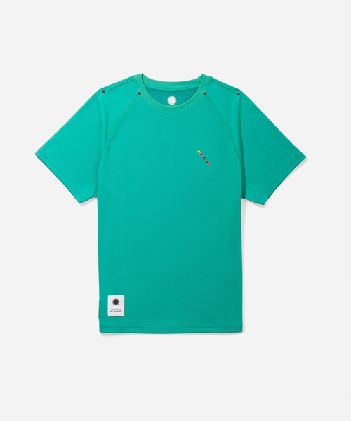 Saturdays NYC（サタデーズ ニューヨークシティ ）の「All Terrain Lightweight SS Top（Tシャツ/カットソー・メンズ・ブラック/ミント・L/M/S/XL）」の12枚目の写真