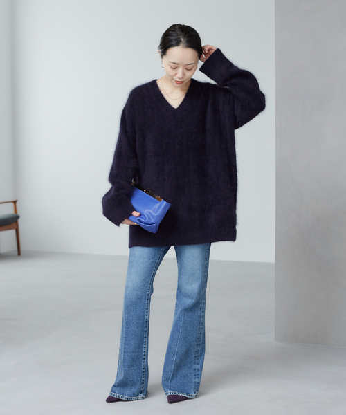 plage（プラージュ）の「Fur Cable ニット（ニット/セーター）」 - WEAR